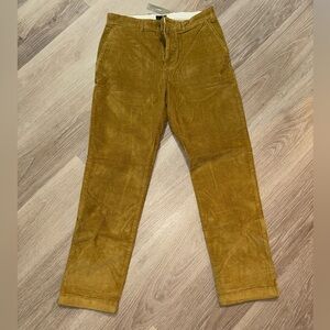 NWT J Crew Men’s Corduroy Pants 31/32